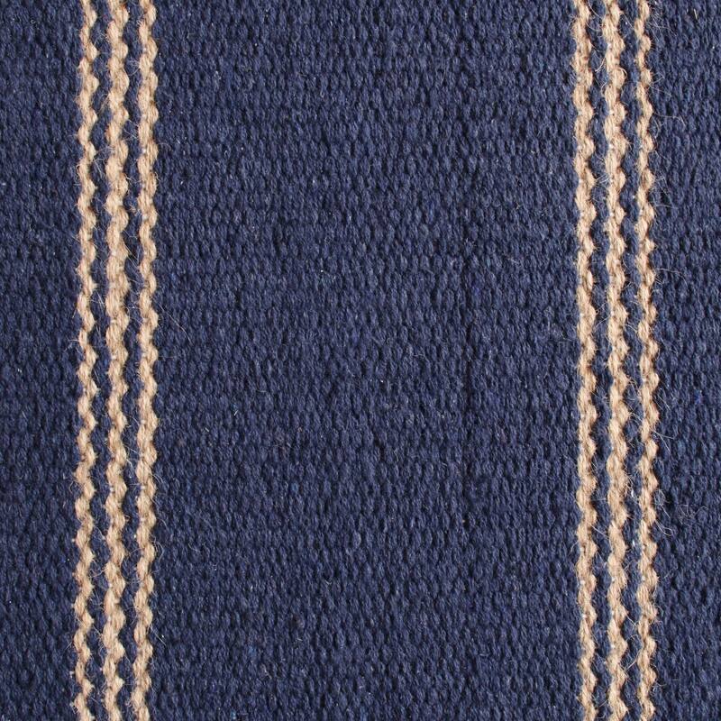 Sevita Striped Jute Area Rug