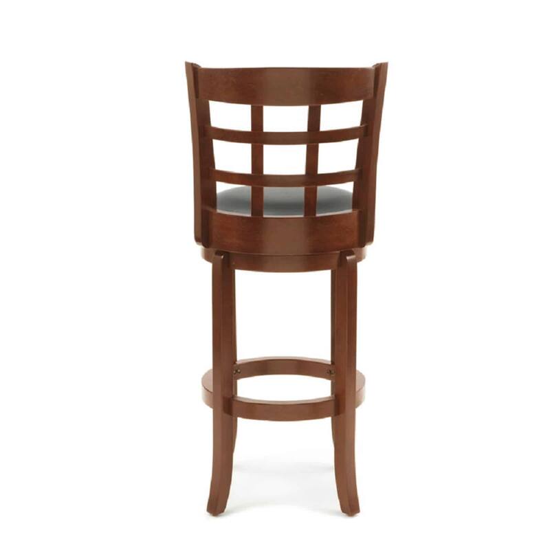 Kyoto Rubberwood 29-inch Swivel Stool