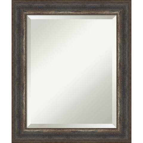 Beveled Bathroom Wall Mirror - Alta Frame