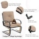 preview thumbnail 11 of 15, PHI VILLA Spring Motion 7-piece Patio Dining Set