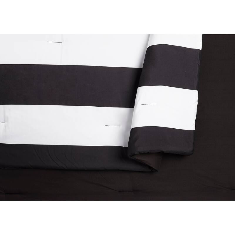 Urban Playground Lavelle Black/White Comforter Set