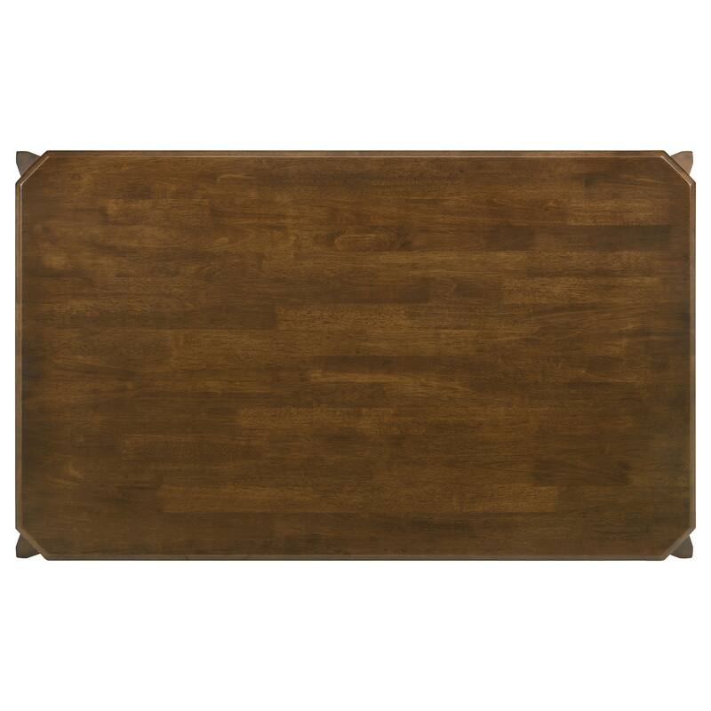 Warren Dark Brown Rectangular Dining Table