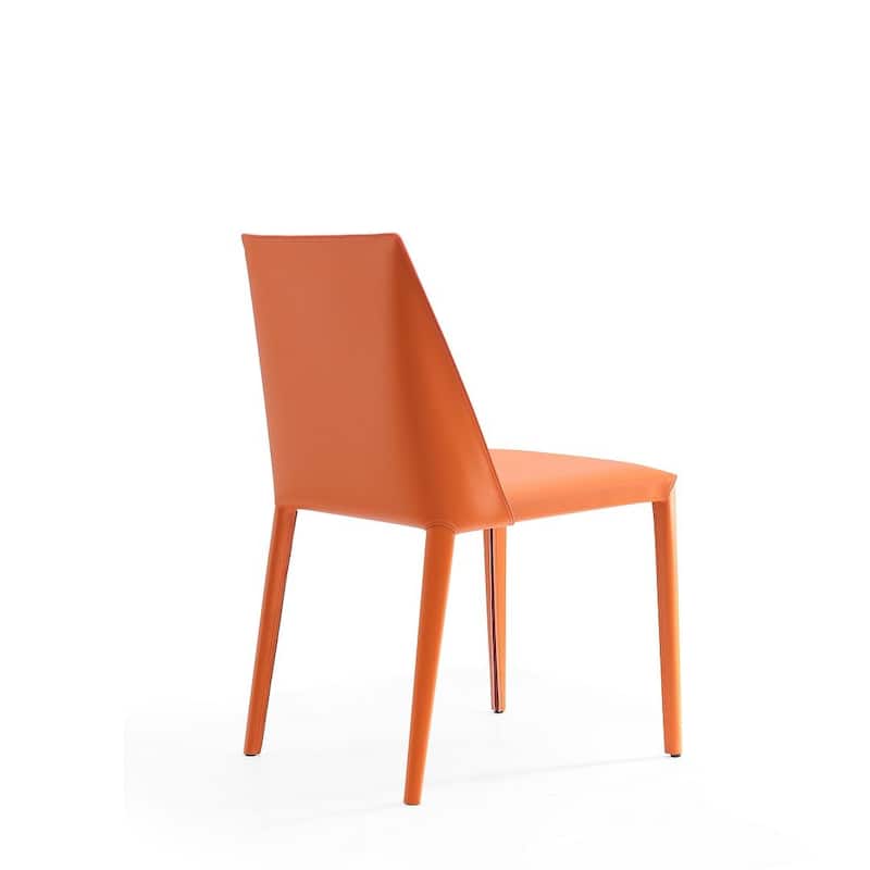 Paris Saddle Leather Dining Chair (Set of 4)