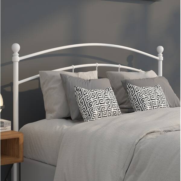 Pulman Classic Full Size White Metal Headboard Bed Bath & Beyond