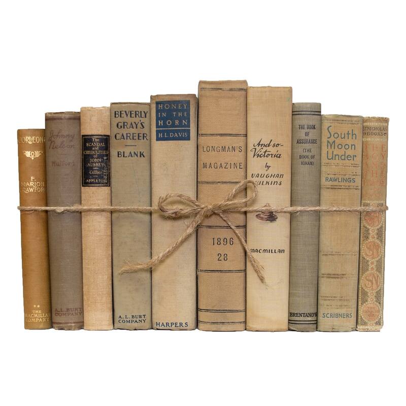 Books Tan Decorative Accessories: Vintage Driftwood ColorPak