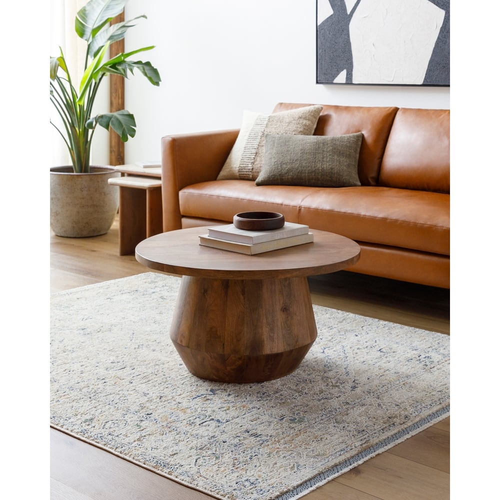 Livabliss Transitional Rivaldo Medallion Area Rug