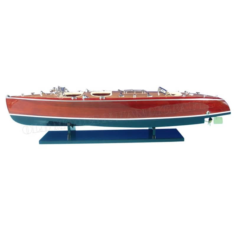Typhoon Painted Speedboat Model