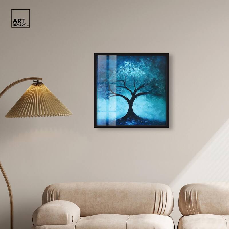 Tree of Opposites III Shadowbox by Art Remedy