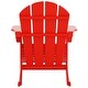 preview thumbnail 81 of 85, POLYTRENDS Laguna Adirondack Eco-Friendly Poly All-weather Outdoor Rocking Chair