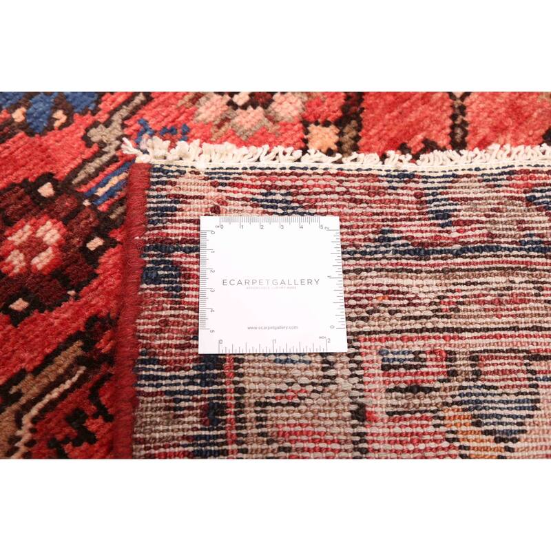 ECARPETGALLERY Hand-knotted Andelz Light Red Wool Rug - 2'11 x 9'3