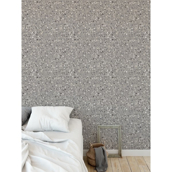 Shop Veneziana Gray Peel And Stick Wallpaper By Kavka Designs 2