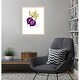 preview thumbnail 2 of 0, Veggie Sketch Beets by Marcy Chapman Wood Framed Wall Art Print