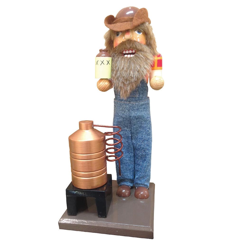 12" Moonshiner Christmas Nutcracker