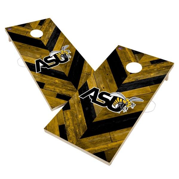 slide 2 of 6, Alabama State University Hornets Cornhole Board Set 16 Years and Up