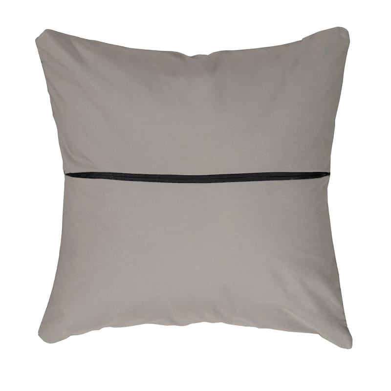 Liora Manne Frontporch Shell Toss Indoor/Outdoor Pillow Navy 18" Square