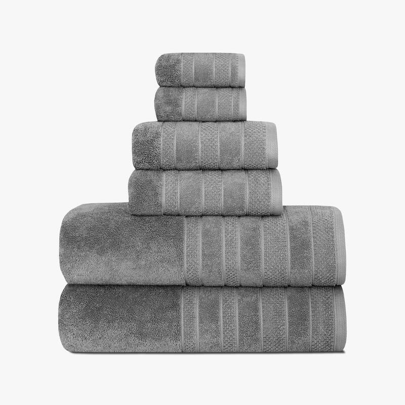 True Luxury Towels - Dark Grey - Bath Towel Set