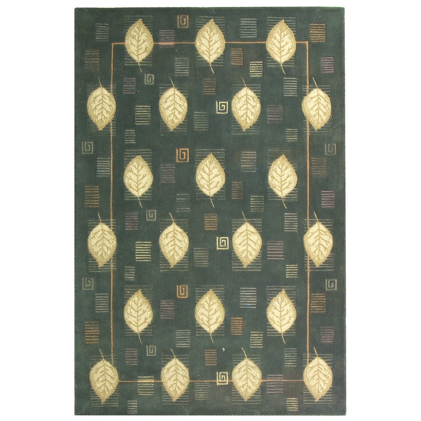 SAFAVIEH Handmade Berkeley Annetraude Botanical Wool Rug