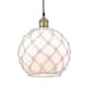 Option Black Antique Brass / White