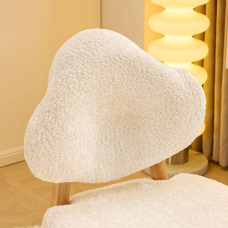 Cloud Puff Soft Accent Chair – Cozy Vanity & Lounge Chair