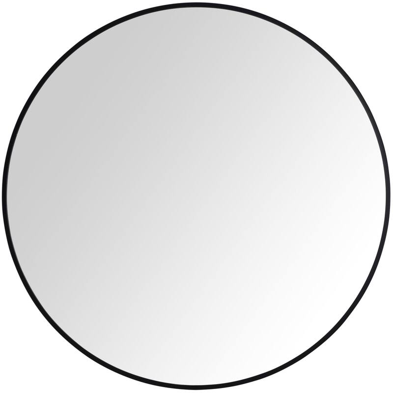 Avanity AVON-M24 Avon 24" Diameter Modern Circular Stainless Steel - Matte Black