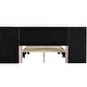 preview thumbnail 6 of 64, Full/Queen Size Upholstered Bed with Velvet Headboard and Integrated Shelves