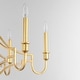 preview thumbnail 3 of 3, Maxim 12786 Normandy 6 Light 29" Wide Taper Candle Style Chandelier