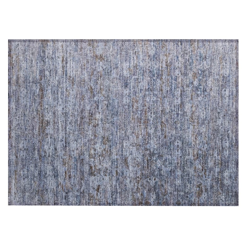 Machine Washable Indoor/ Outdoor Traditional Harmony Chantille Rug