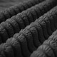 preview thumbnail 15 of 48, 102.76" Corduroy Cloudy L Shaped Sofa with Headrests