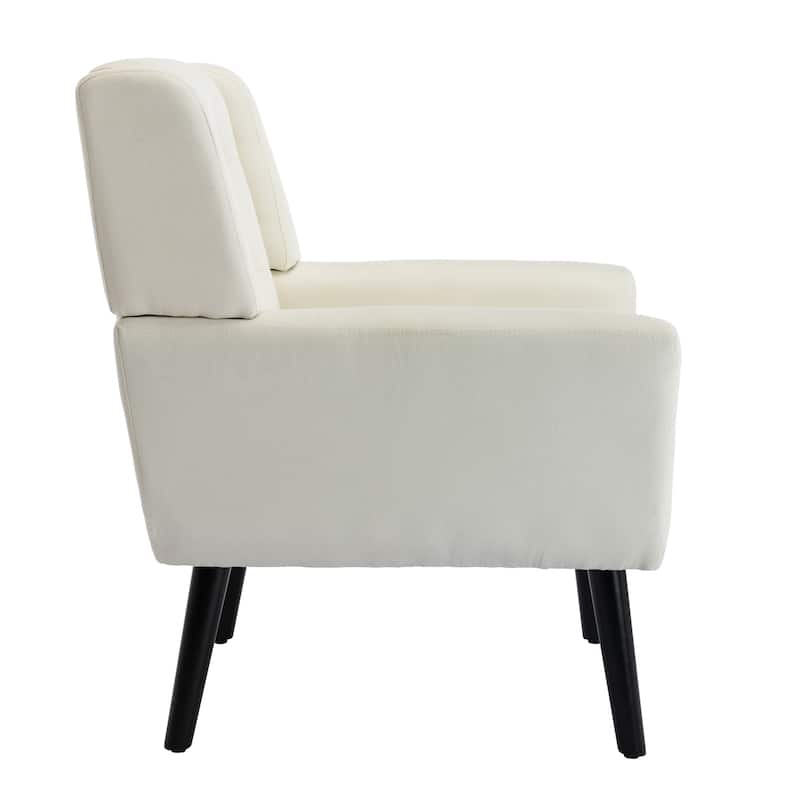 Soft Velvet Ergonomics Accent Chair