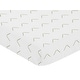 preview thumbnail 3 of 4, White and Green Boho Arrow Boy Girl Fitted Crib Sheet - Sage Bohemian Tribal Southwest Chevron Geometric Herringbone Woodland