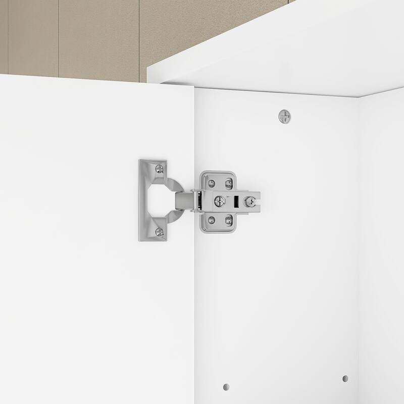 29'' x 28'' Modern Wall Mounted Medicine Cabinet with Mirror - 30" x 7"