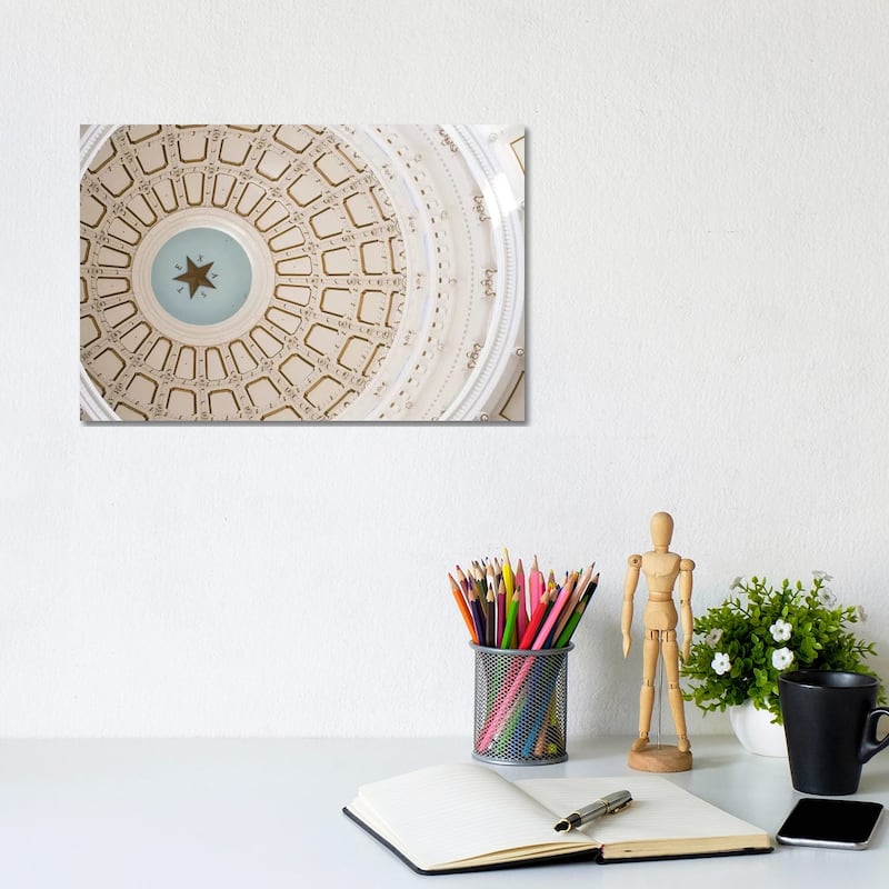 iCanvas "Texas State Capitol II" by Ann Hudec Canvas Print - 8x12x0.75