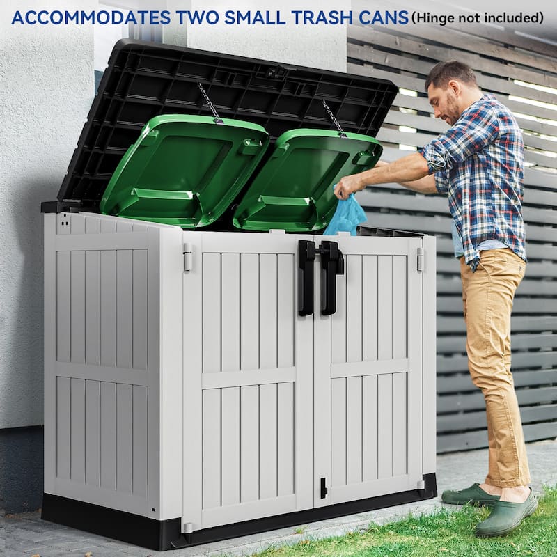 Moasis 36 cu ft Resin Outdoor Storage Shed