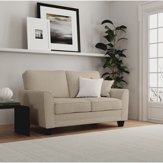 Hillsdale Furniture Daniel Upholstered Loveseat 36H x 63W x 33D Bed