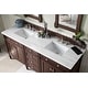 preview thumbnail 23 of 34, James Martin Vanities Brittany 72" Double Vanity, Burnished Mahogany