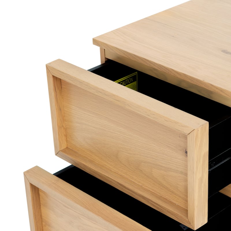 SAFAVIEH Couture Vordis 2-Drawer Nightstand