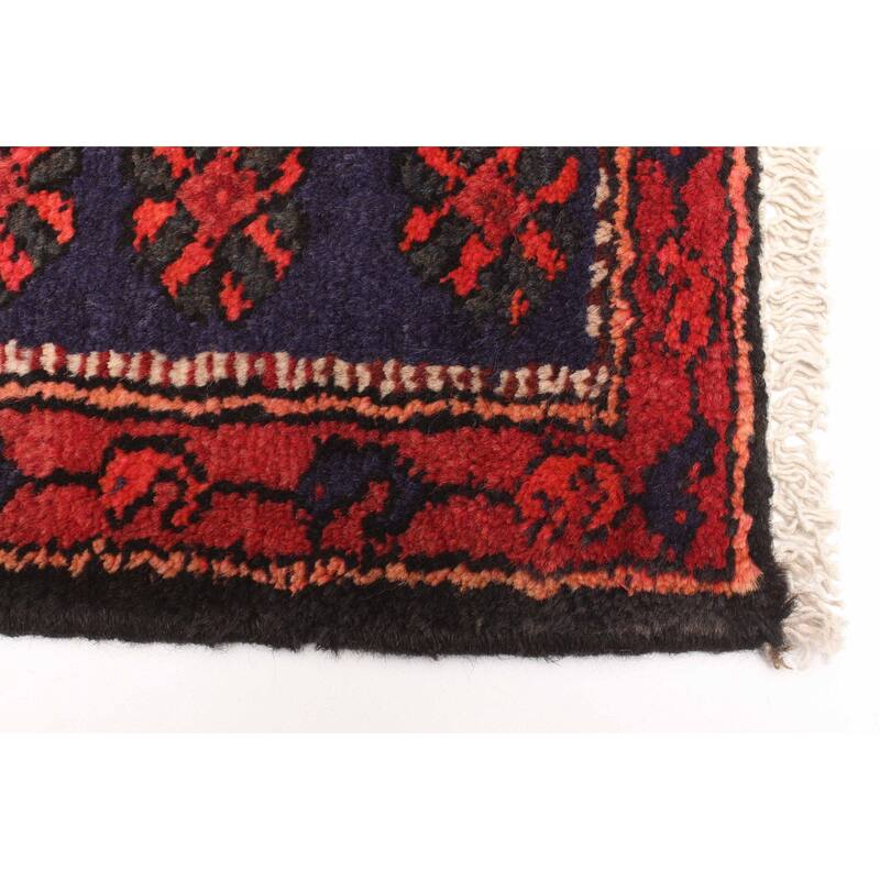 ECARPETGALLERY Hand-knotted Anadol Black Wool Rug - 4'7 x 7'4