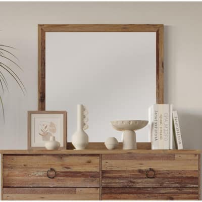 Jethro Dresser Mirror - Vintage Oak