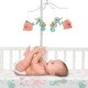 preview thumbnail 3 of 4, Bedtime Originals Ocean Mist Pink/Aqua Seahorse/Fish Musical Baby Crib Mobile
