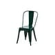 preview thumbnail 60 of 116, Industrial Metal 18 Inch Stackable Dining Chair Set