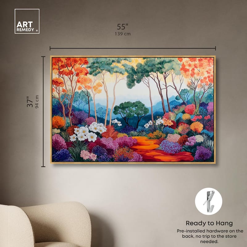Solara's Bloom II Canvas by Art Remedy