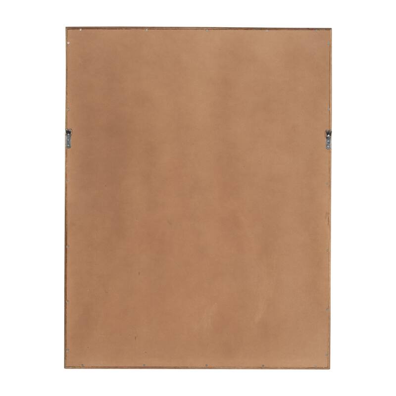 Sagebrook Home 39x50 Off-white Paper Mache Wall Art Framed in Glass - Contemporary Decor for the Modern Home