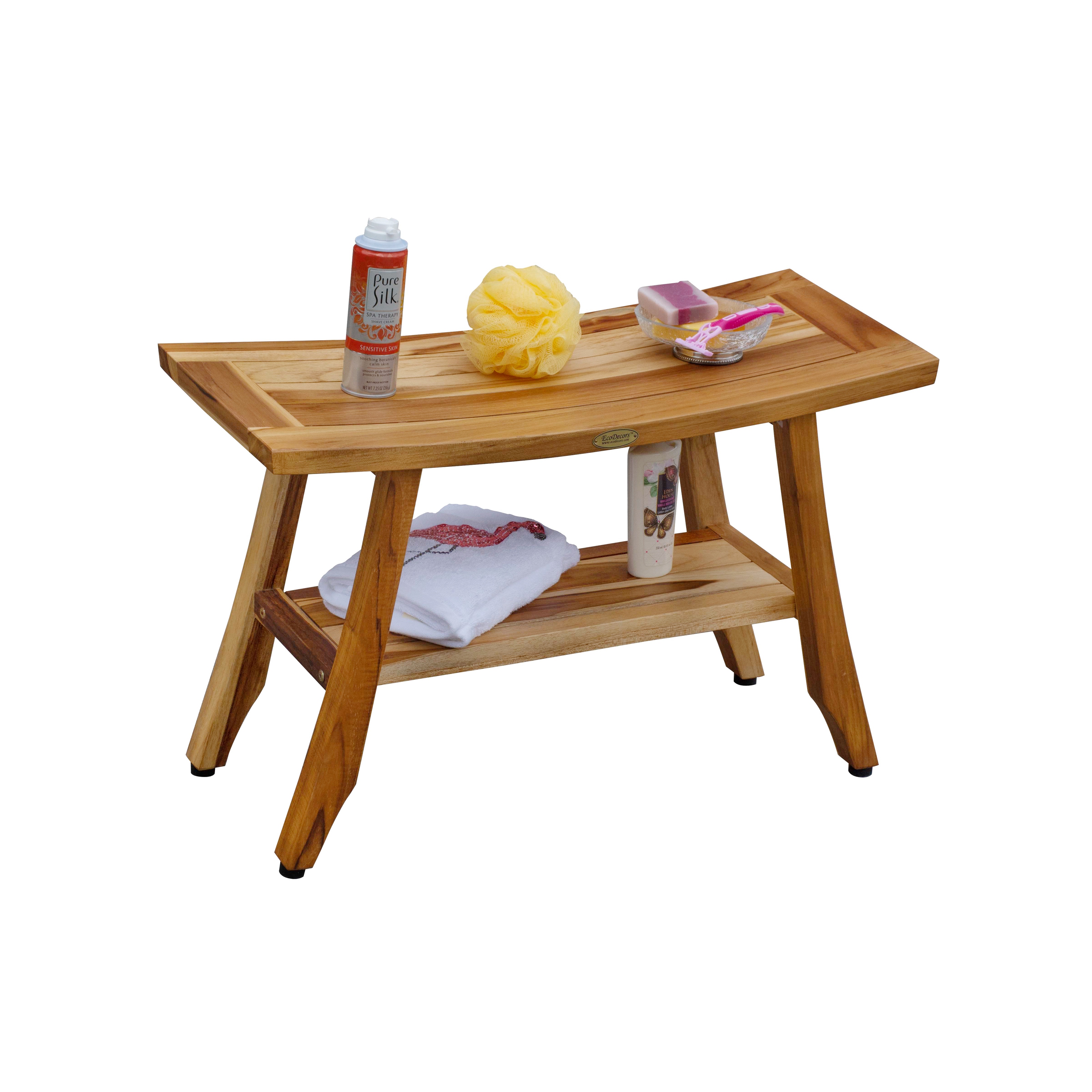 Teak shower bench bed bath and beyond online