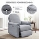 preview thumbnail 31 of 32, Madison Park Elio 3 in 1 Power Recliner