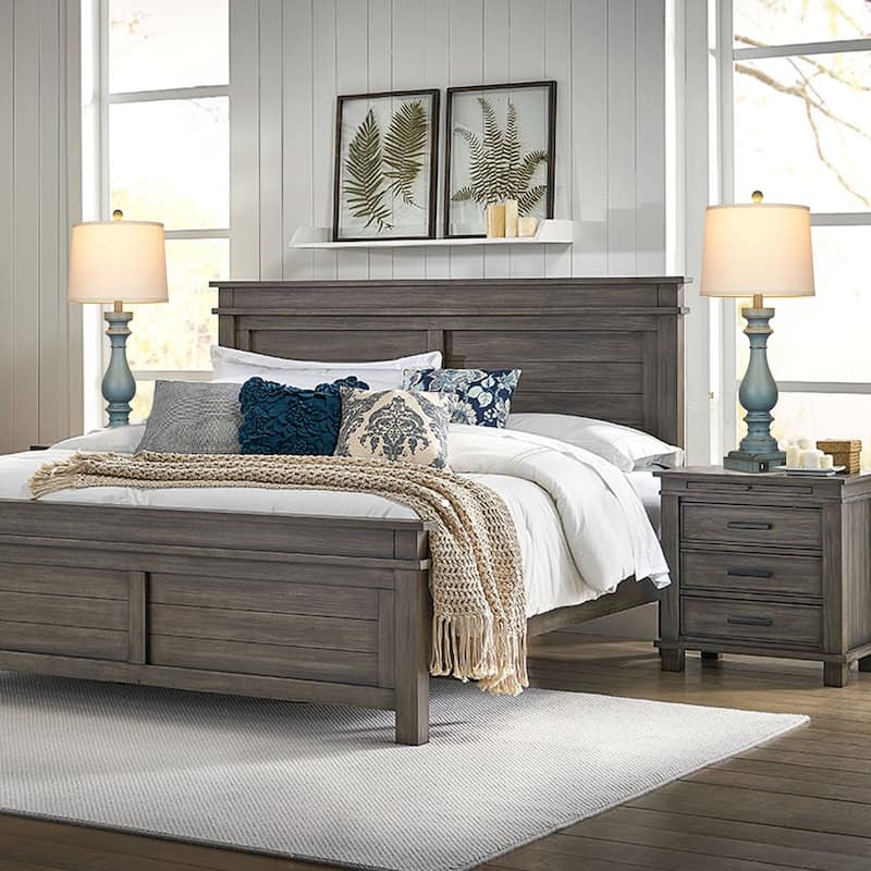 Set of 2 Blue Resin Drop-Style Table Lamps with 3-Way Touch Dimming and Charging Ports