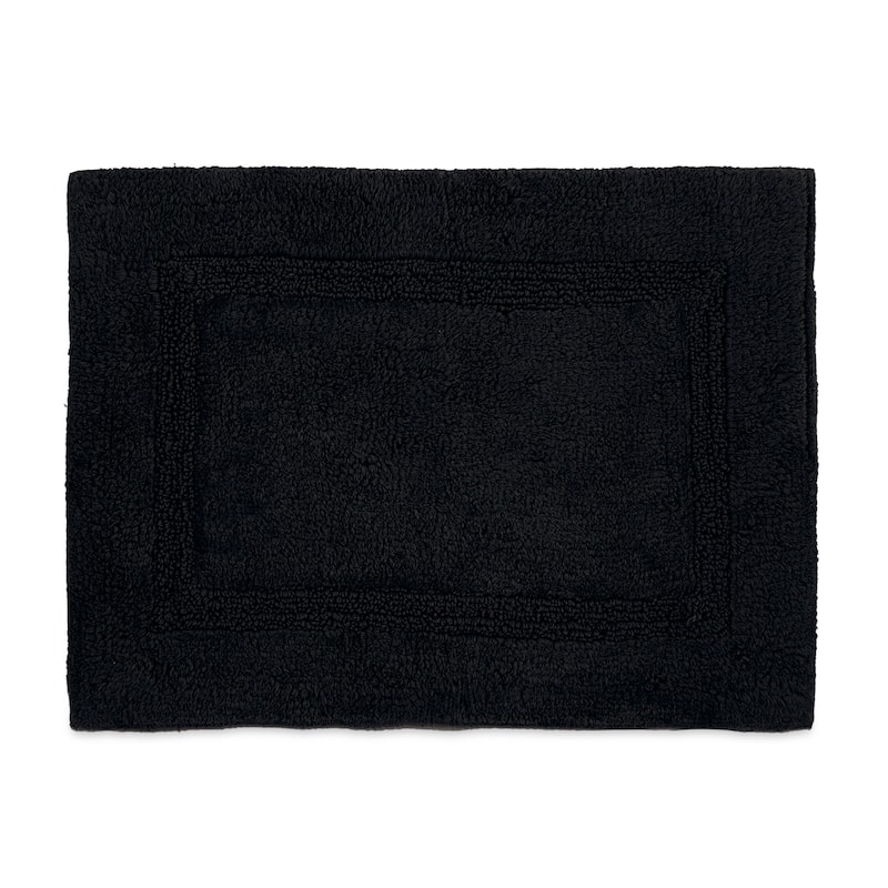 Martex Cotton Bath Rug - 17x24 - Black