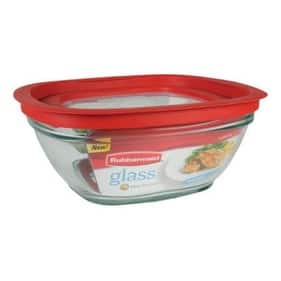 Rubbermaid Easy Find 1.25 cup Container, Chili Red