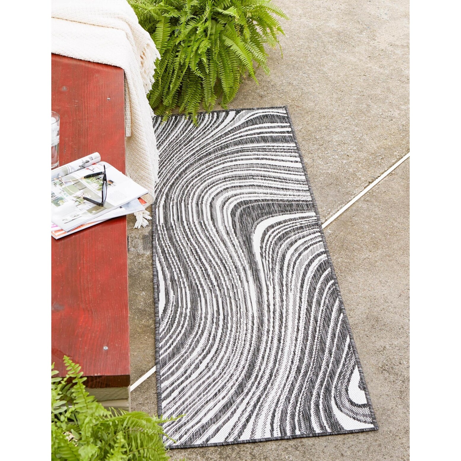 Unique Loom Outdoor Pool Area Rug - Overstock - 32078753 Unique Loom Outdoor Pool Area Rug - Overstock - 32078753