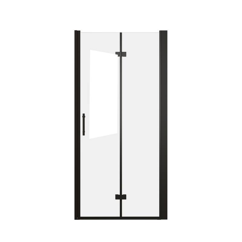 Framed Bifold Shower Door in Matte Black