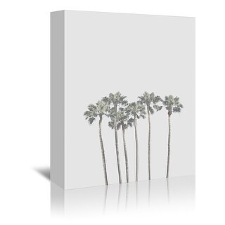 Americanflat - 8" x 10" Tropical Palm Trees by Tanya Shumkina Wrapped ...